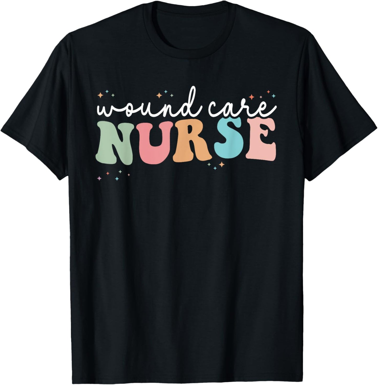 Wound Care Nurse Wound Ostomy Nurse WOCN Nursing T-Shirt - T-Shirt | Black