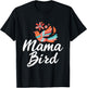 Mama Birds - Proud Mother Mom T-Shirt - T-Shirt | Black
