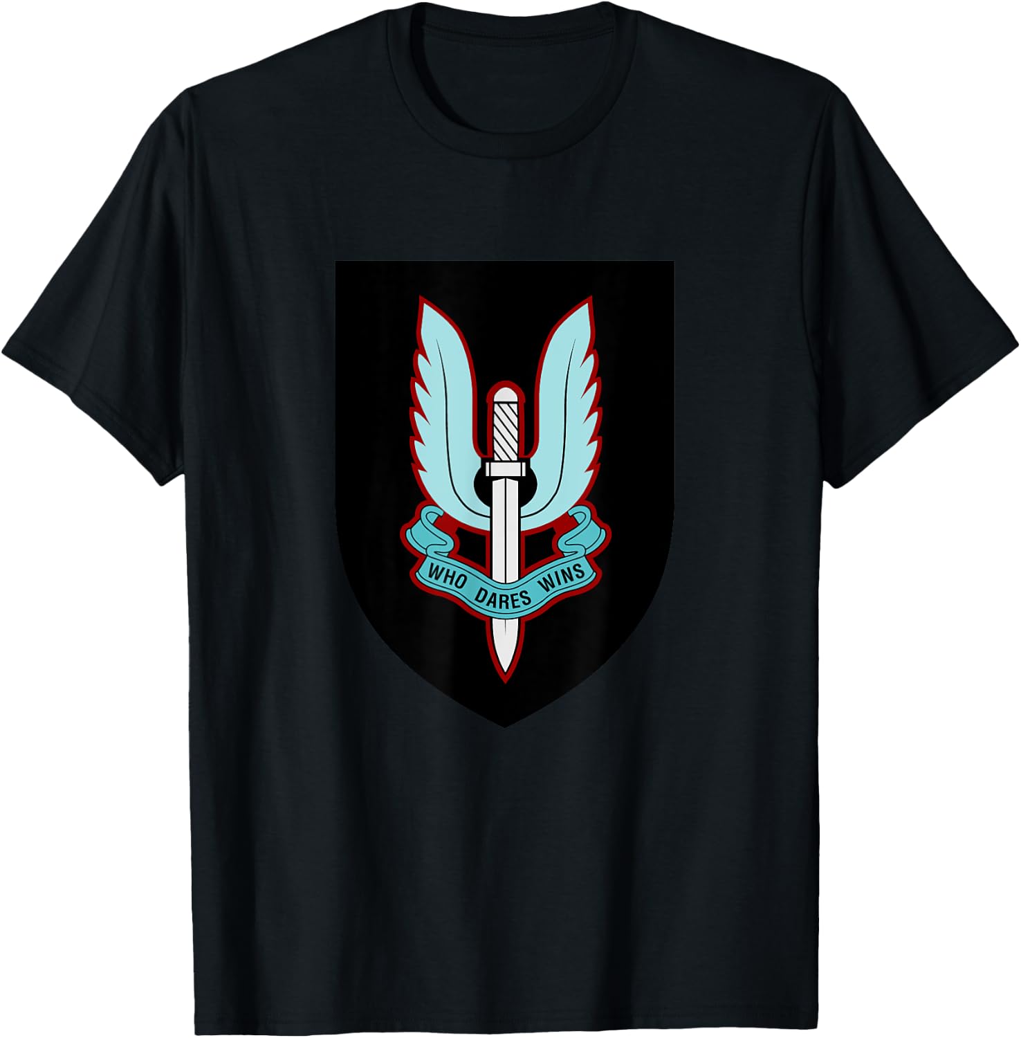 British Army Special Forces UK SAS Air Military Veteran T-Shirt - T-Shirt | Black