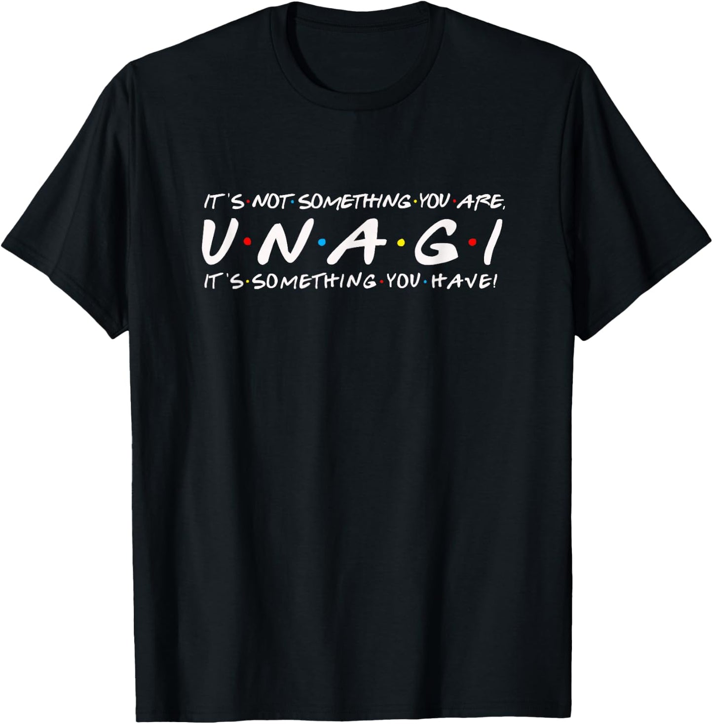 Funny 90s Sayings Nostalgia Apparel Unagi Mindfulness Total Awareness T-Shirt - T-Shirt | Black