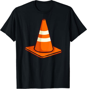 Traffic Cone Halloween Costume T-Shirt - T-Shirt | Black