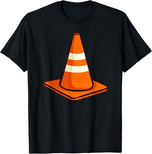 Traffic Cone Halloween Costume T-Shirt - T-Shirt | Black