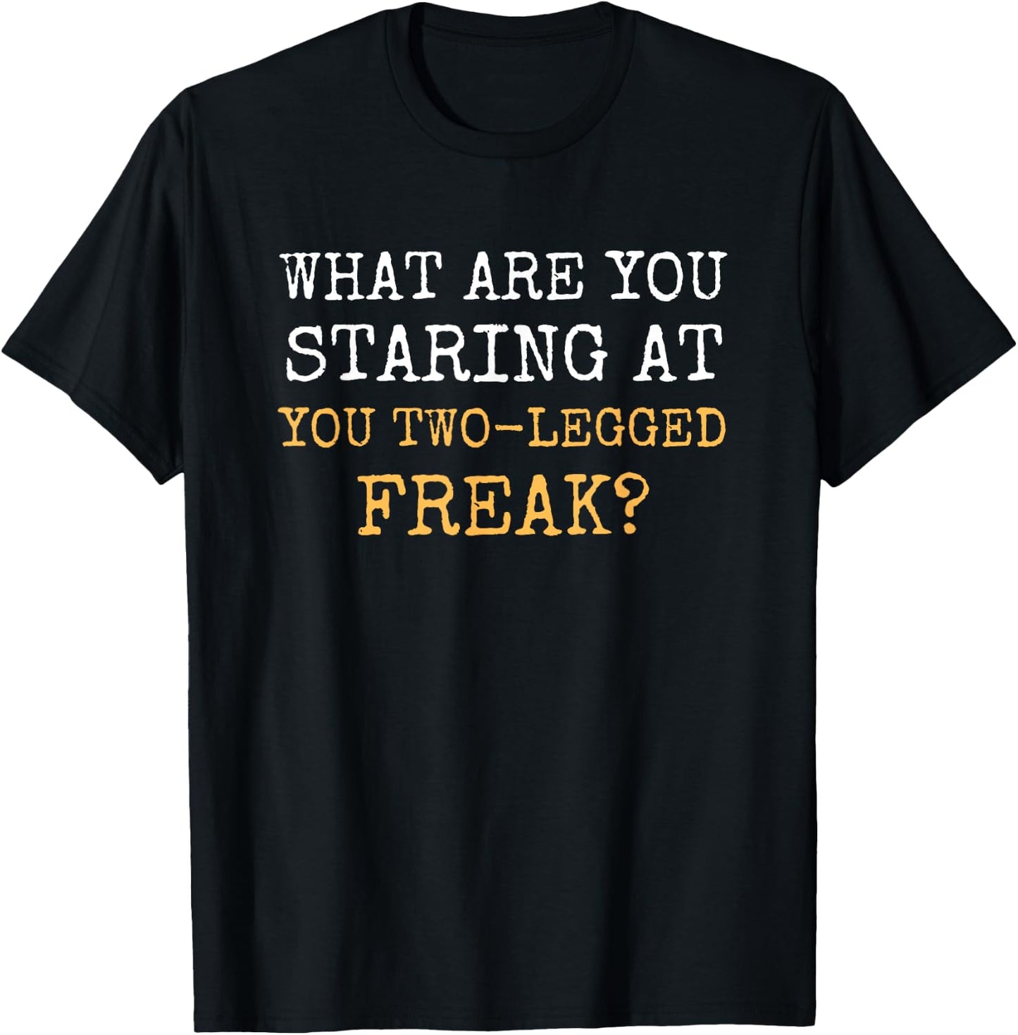 Funny Leg Amputee Gift Humor Prosthetic Leg Amputation Joke T-Shirt - T-Shirt | Black