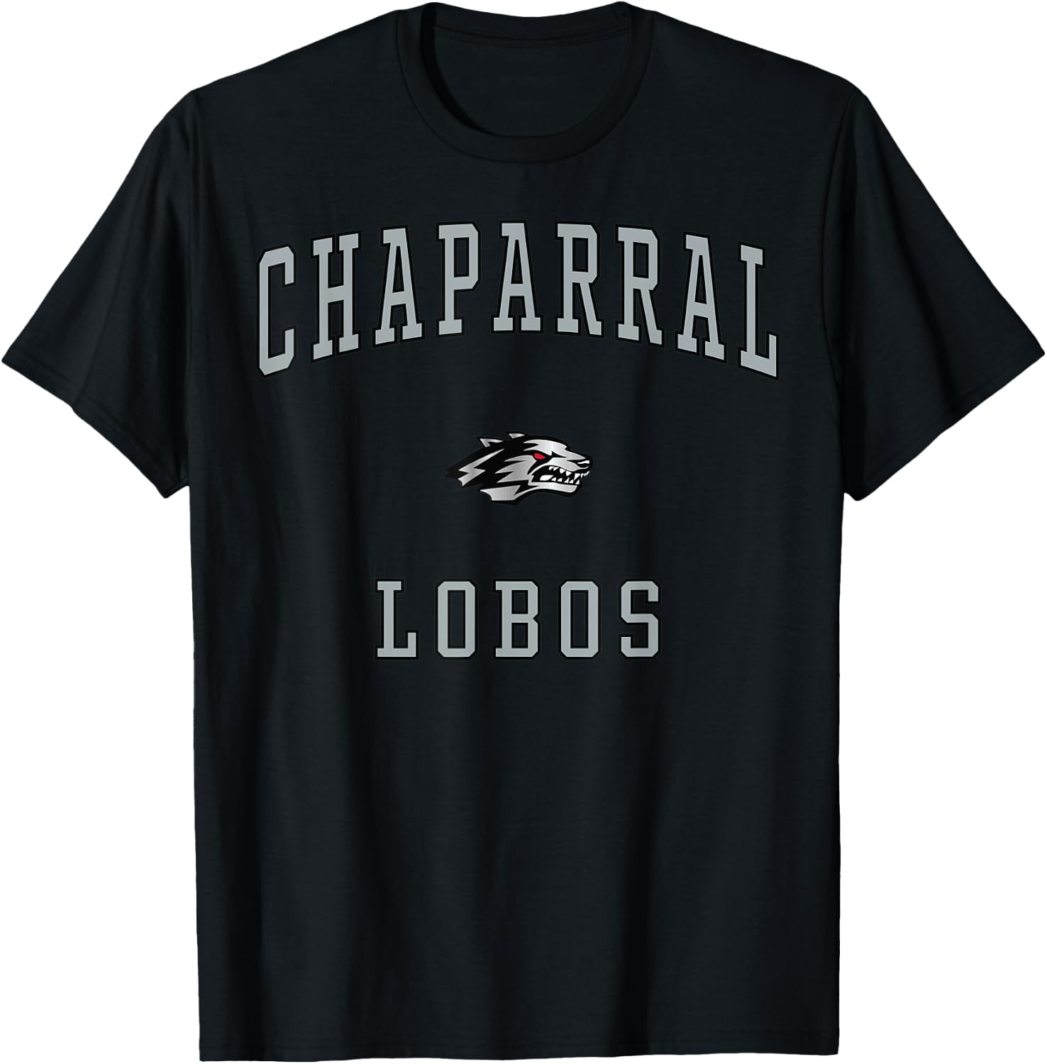 Chaparral High School Lobos T-Shirt - T-Shirt | Black