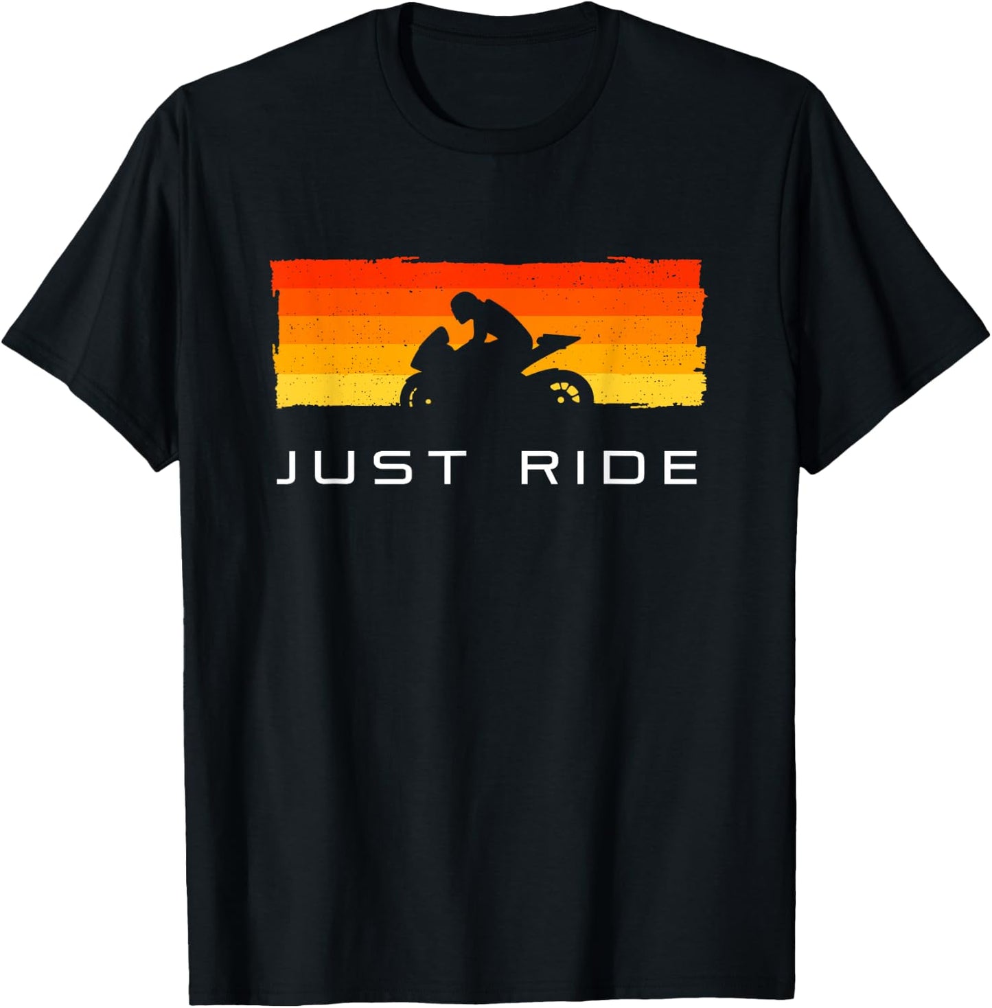 Motorcycle Clothing - Motorcycle T-Shirt - T-Shirt | Black