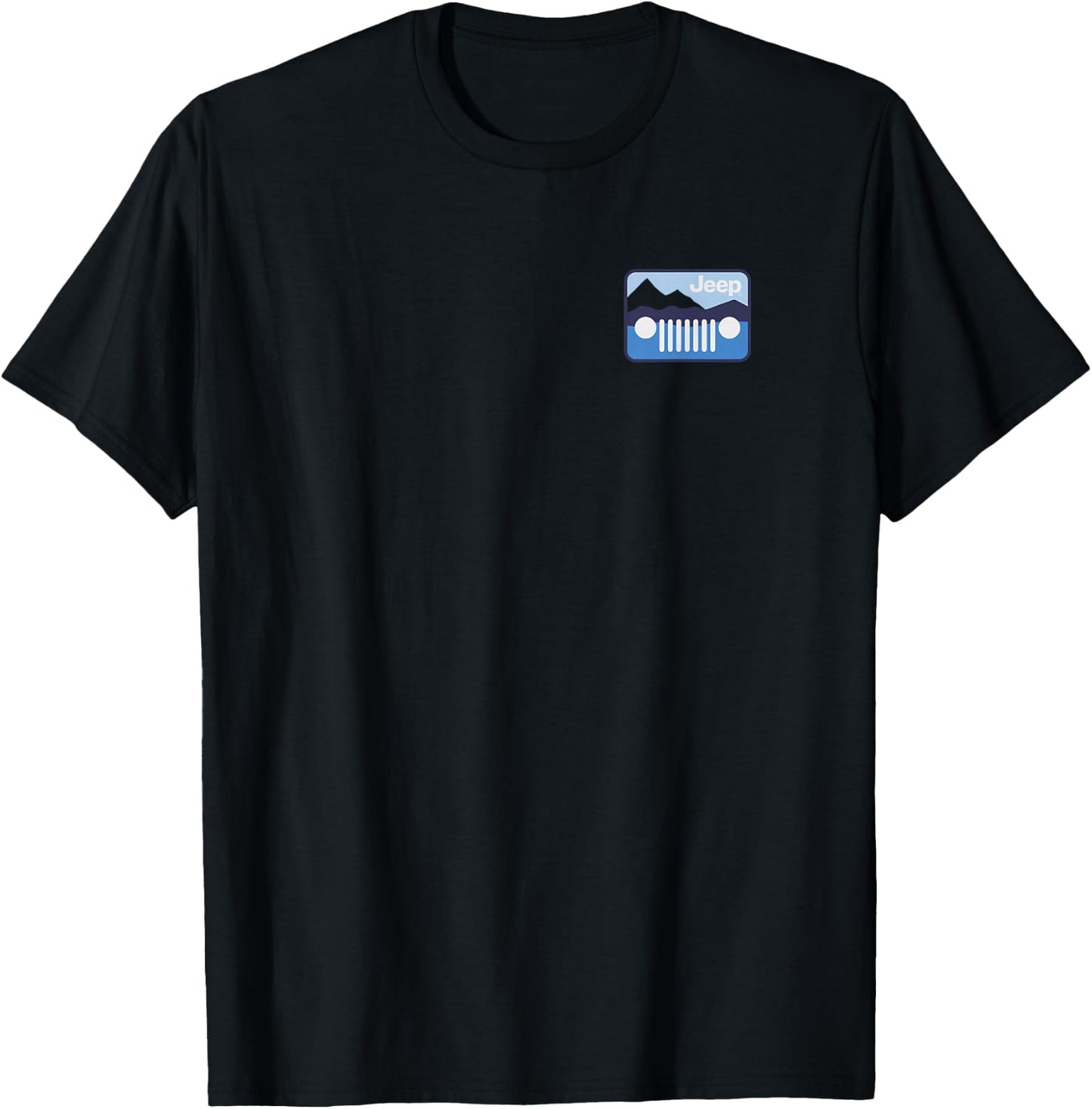 Jeep Grille Badge - Officially Licensed T-Shirt - T-Shirt | Black