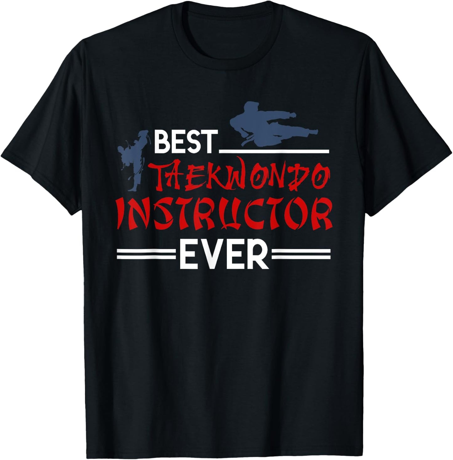 Tae Kwon Do Instructor Gift Korean Taekwondo T-Shirt - T-Shirt | Black