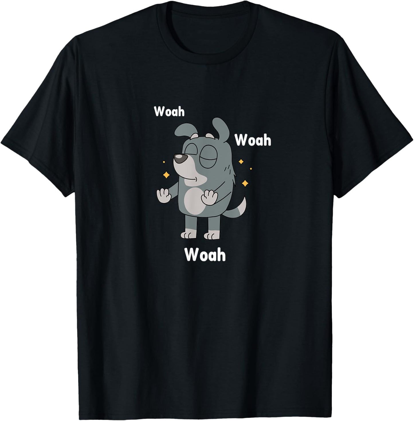 Relax Slow Down Woah Cute T-Shirt - T-Shirt | Black