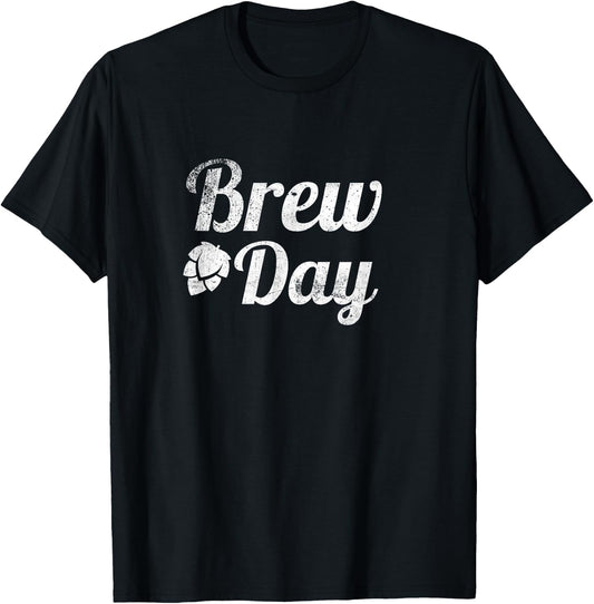 Brewing Craft Beer Brew Day T-Shirt - T-Shirt | Black