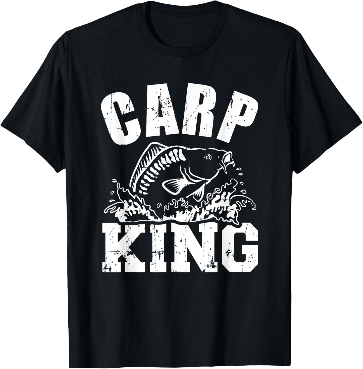 Carp king fishing T-Shirt - T-Shirt | Black