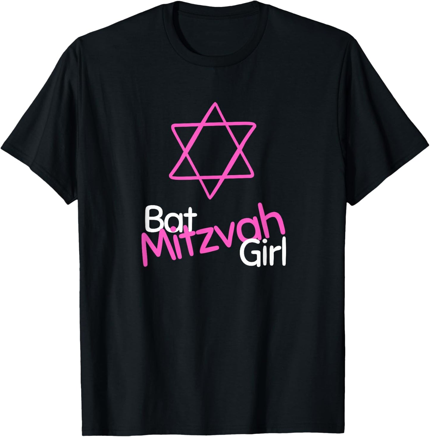 Bat Mitzvah Girl Jewish Girl Bat Mitzvah T-Shirt - T-Shirt | Black