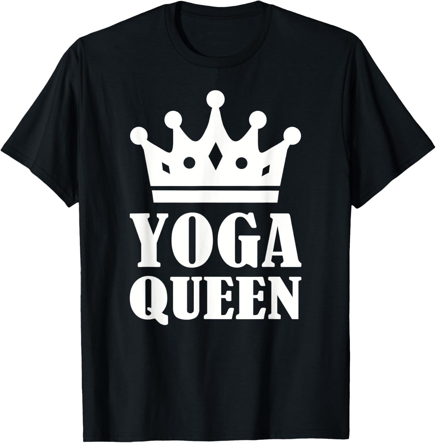 Yoga Queen T-Shirt - T-Shirt | Black