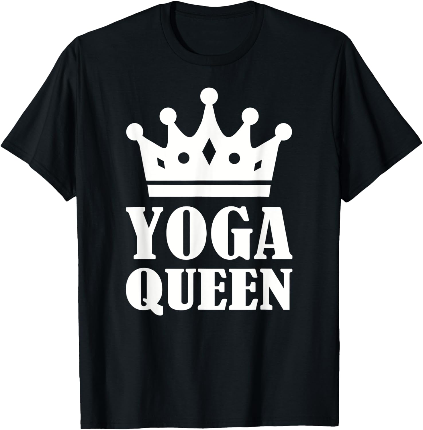 Yoga Queen T-Shirt - T-Shirt | Black