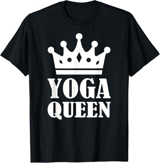 Yoga Queen T-Shirt - T-Shirt | Black