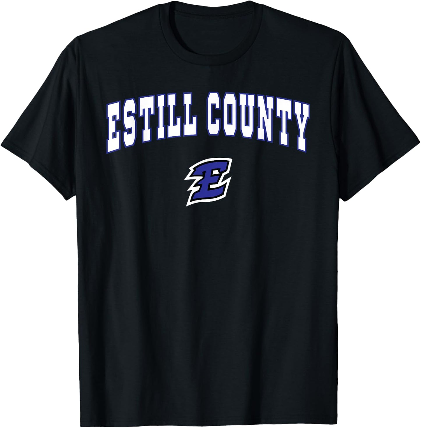 Estill County High School Engineers T-Shirt - T-Shirt | Black