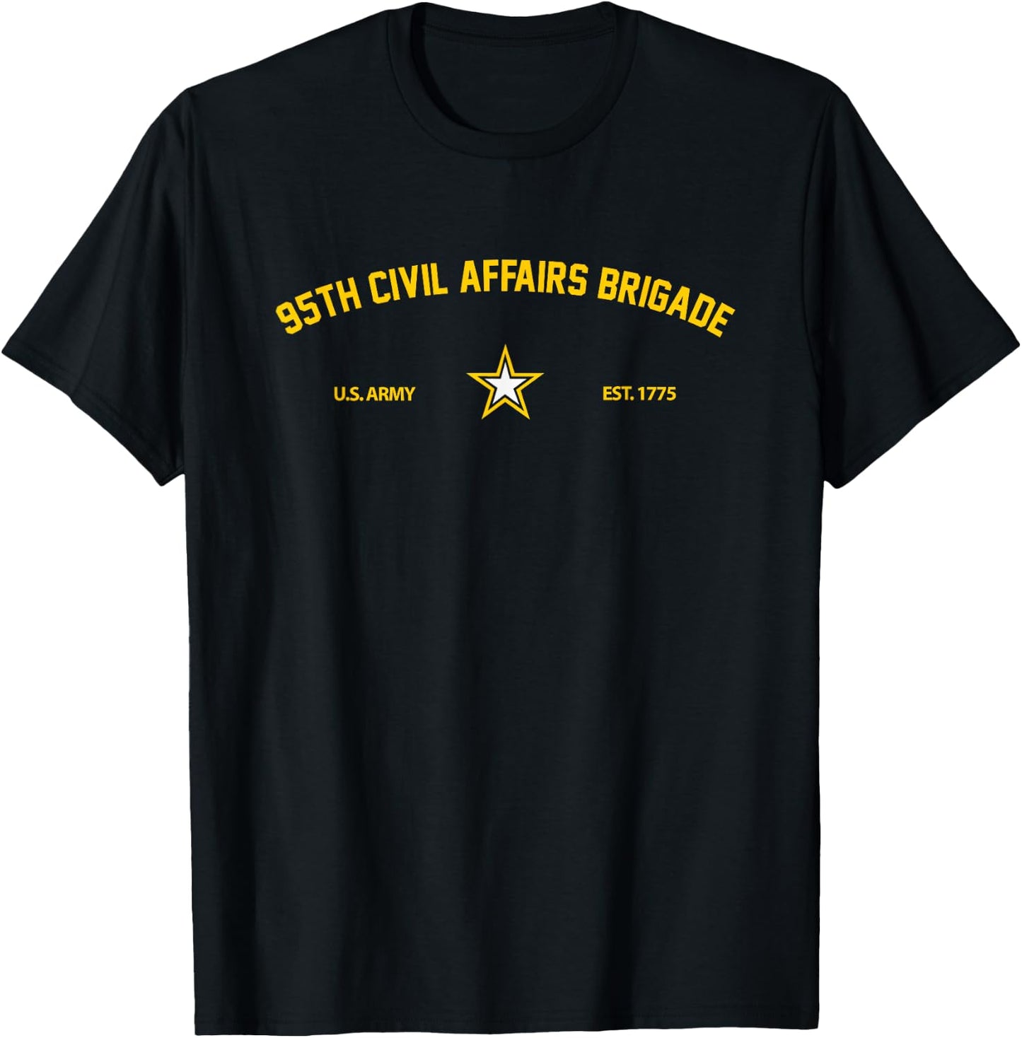 US Army 95th Civil Affairs Brigade T-Shirt - T-Shirt | Black
