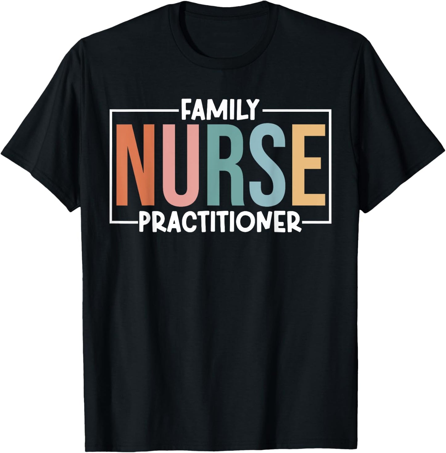 Family Nurse Practitioner Appreciation Day FNP Women Nurse T-Shirt - T-Shirt | Black