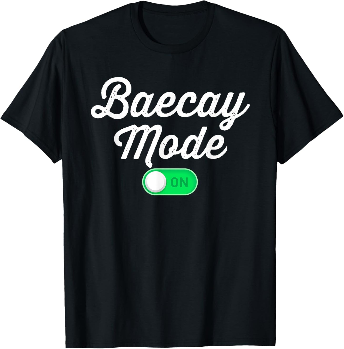 Baecay Mode On Vacation Baecation Matching Couples T-Shirt - T-Shirt | Black