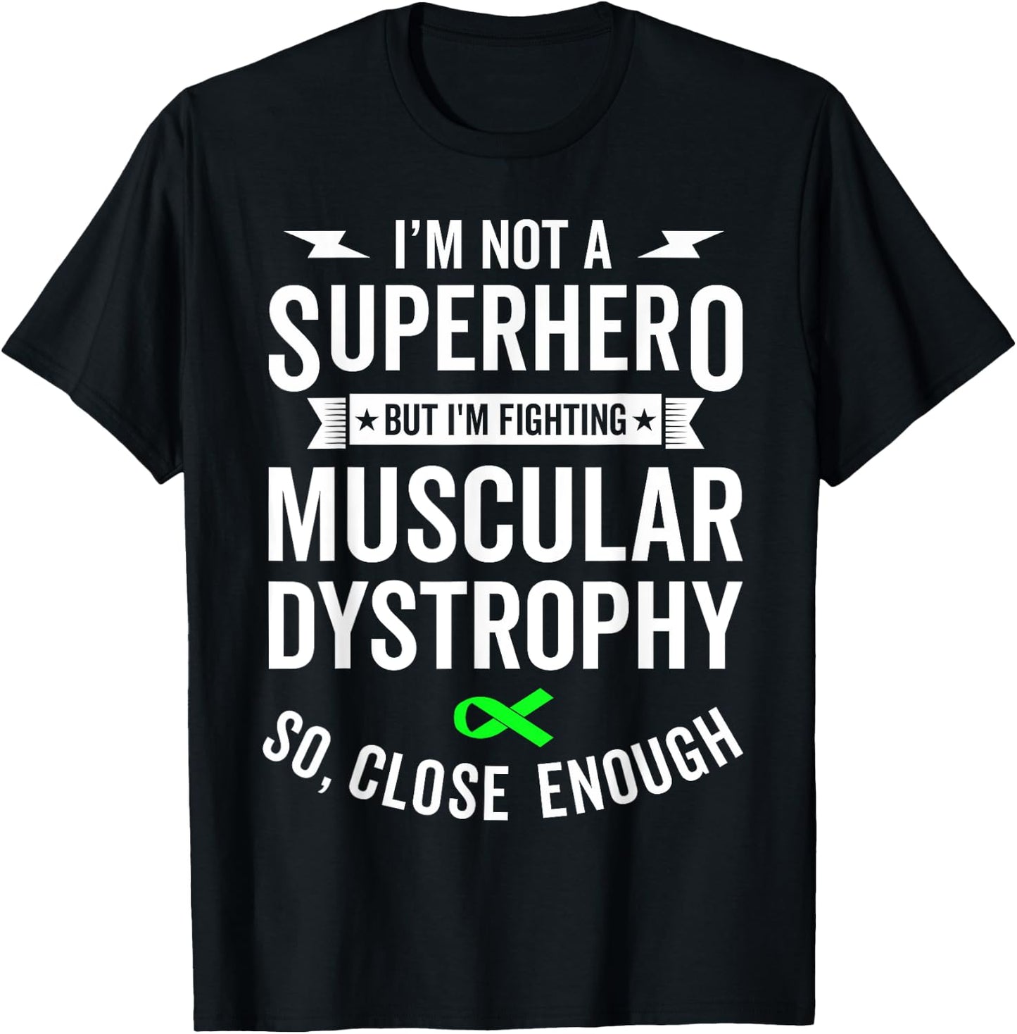 Muscular Dystrophy Warrior Survivor Awareness Support Gift T-Shirt - T-Shirt | Black