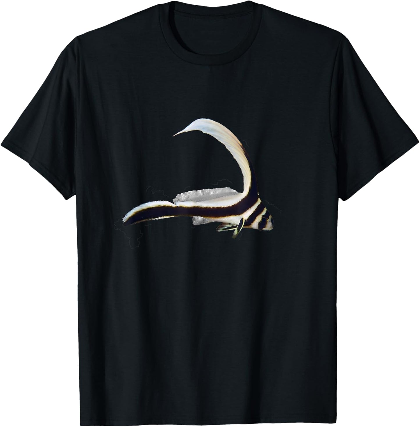 Cute Juvenile Spotted Drum Fish Photo Art Cutout on Front T-Shirt - T-Shirt | Black