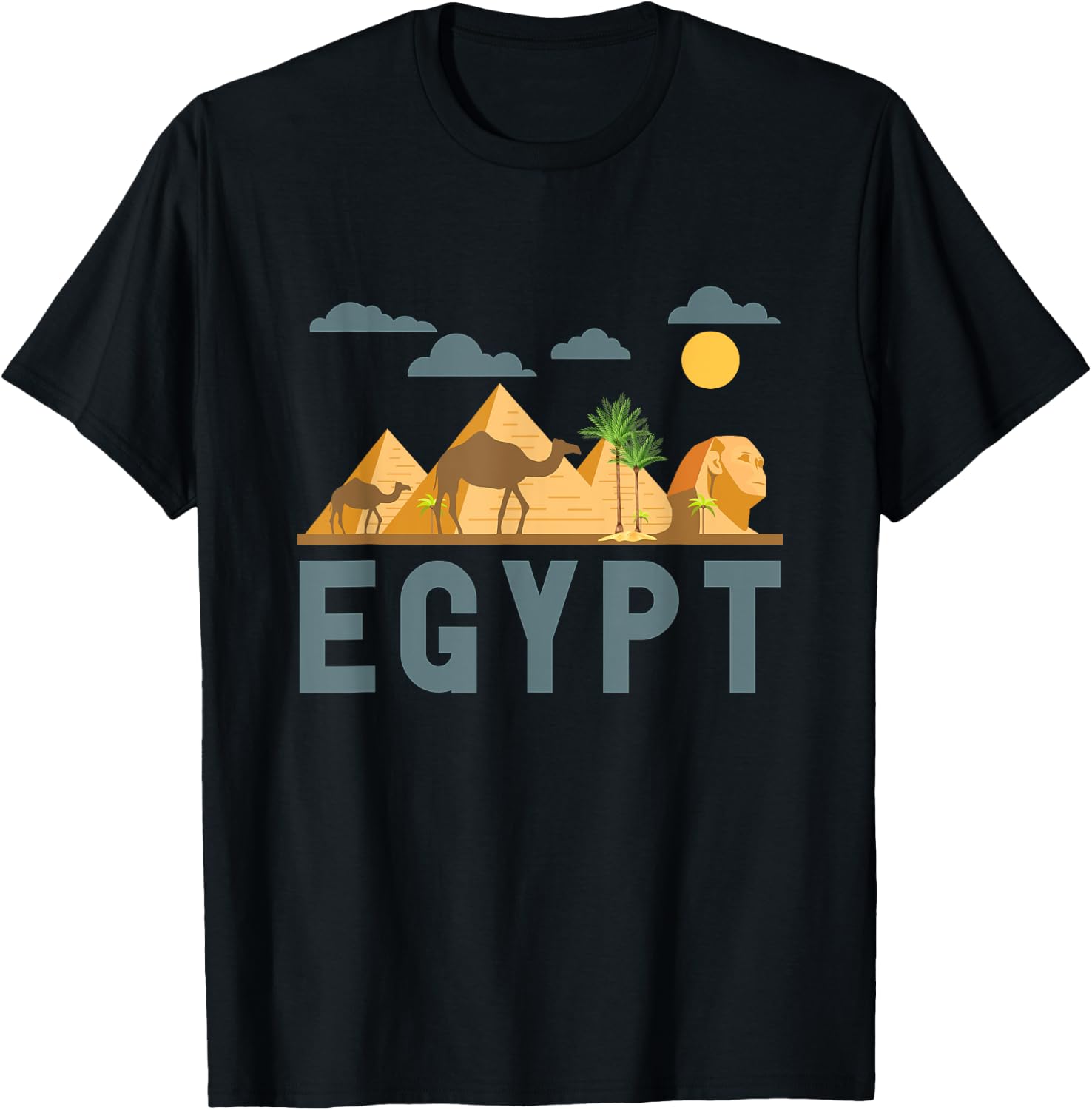 Africa Cairo Egypt T-Shirt - T-Shirt | Black