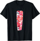 Letter I Sign Alphabet Last Name Vowel Flower Nature Gift T-Shirt - T-Shirt | Black