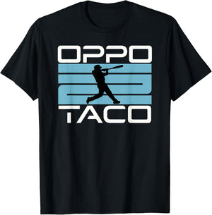 Oppo Taco Baseball T-Shirt - T-Shirt | Black