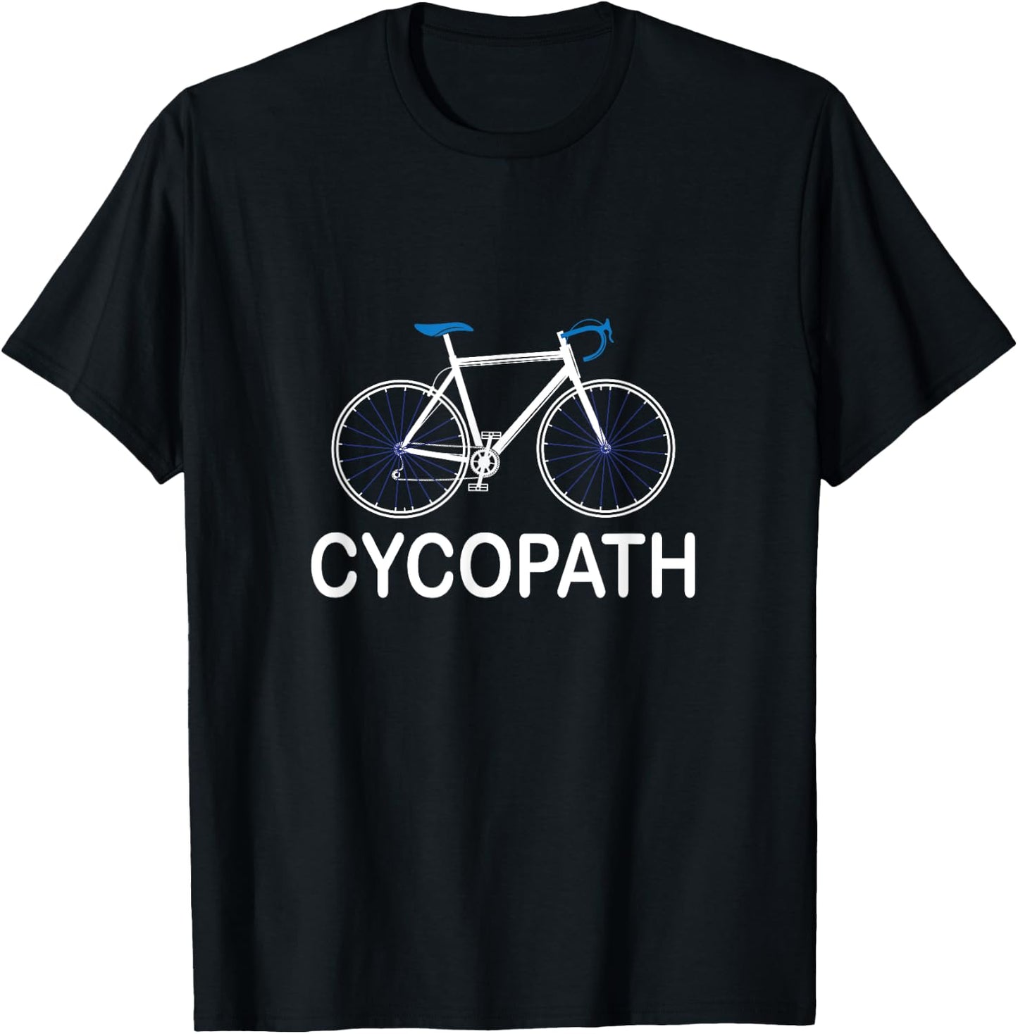 Bicycle Lovers Funny saying Cycologist Gift T-Shirt - T-Shirt | Black