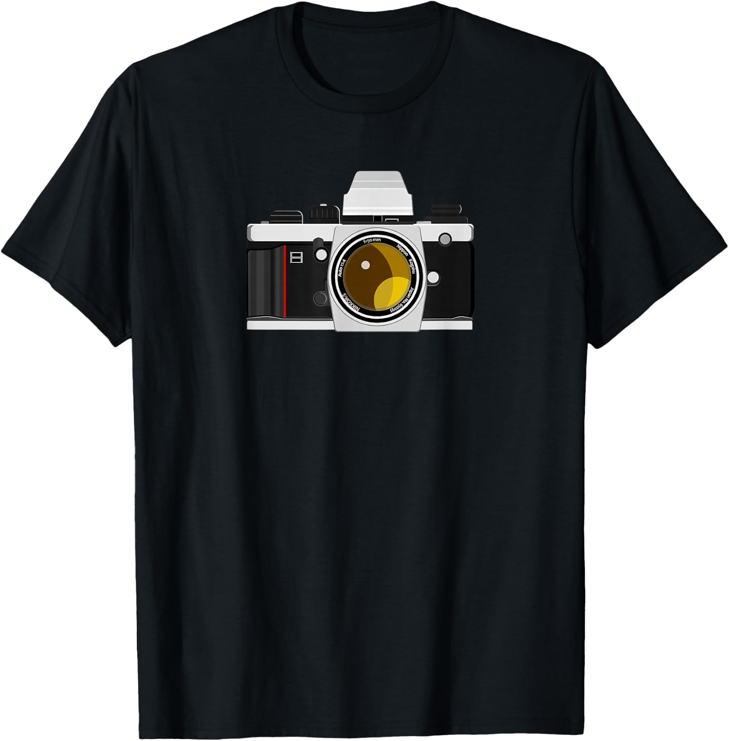 35mm SLR Film Vintage Analog Camera T-Shirt - T-Shirt | Black