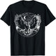Owl | White Owl | Cute Owl | Red Owl | Night Owl Graphic T-Shirt - T-Shirt | Black
