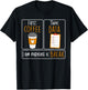 First Coffee Then Data I am Earning A Break SPED Teacher Women T-Shirt - T-Shirt | Black