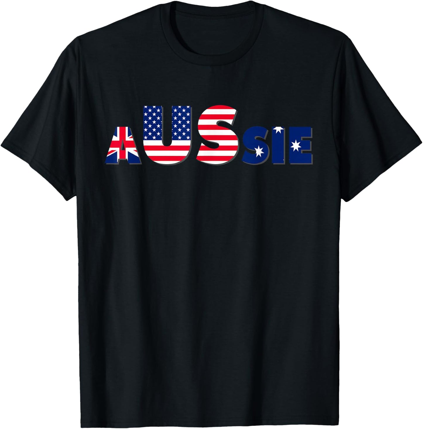 Funny Aussie Australia Gift Women Cool Australian T-Shirt - T-Shirt | Black
