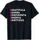 Becca Name Shirt Personalized Gift T-Shirt - T-Shirt | Black