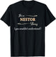 It's a NESTOR Thing, You Wouldn't Understand | Name Gift T-Shirt - T-Shirt | Black