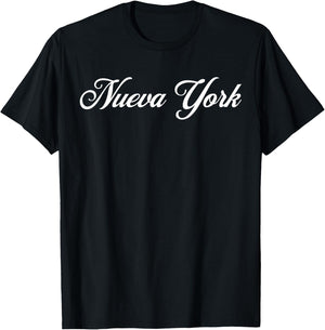 Nueva York New York Retro Style Vintage Hispanic Heritage T-Shirt - T-Shirt | Black