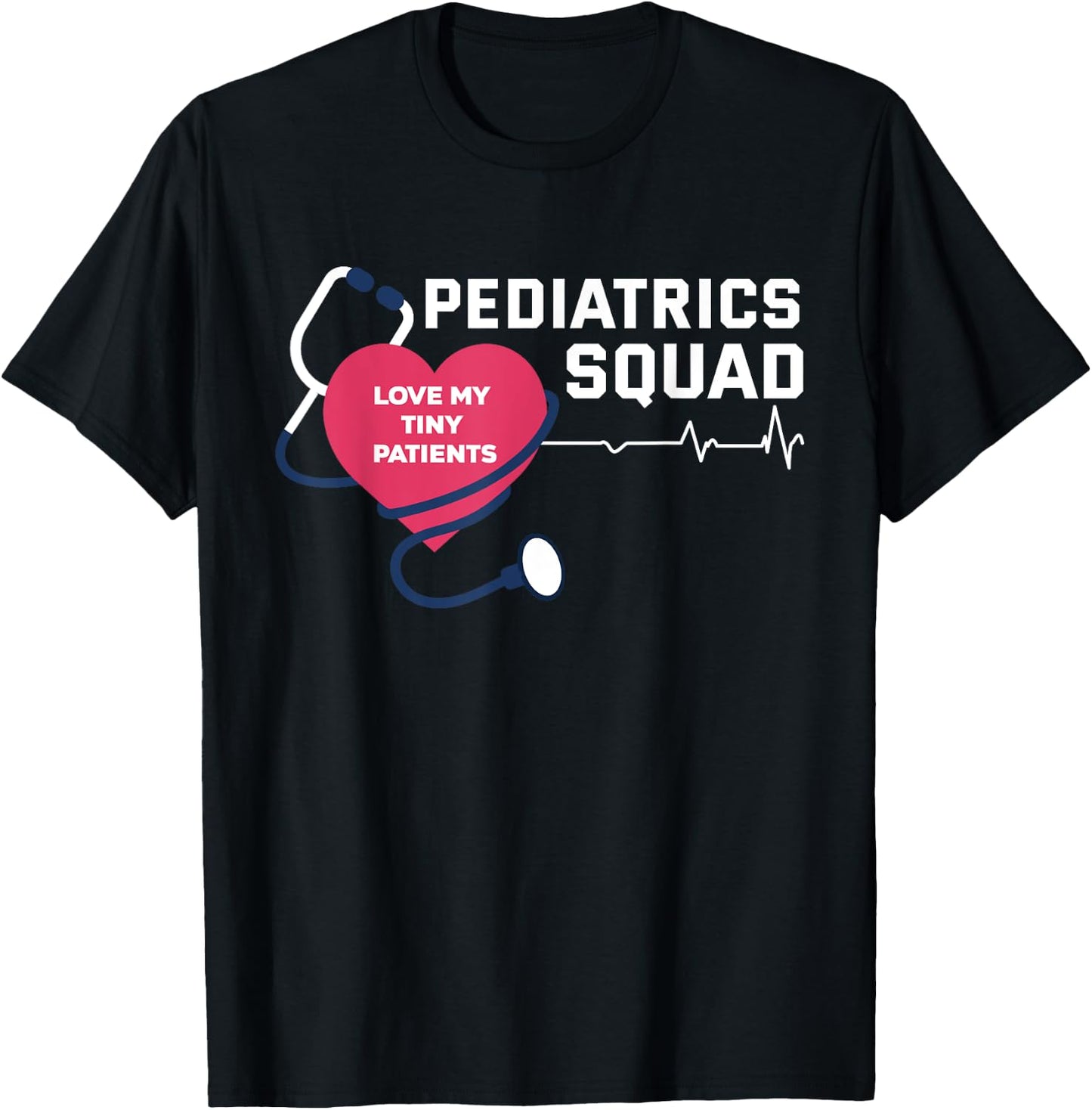 Funny Pediatric Care Pediatrician Pediatric Nurse T-Shirt - T-Shirt | Black