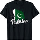 Pakistan Flag T Shirt Pakistani Proud Roots Love Team Cute T-Shirt - T-Shirt | Black