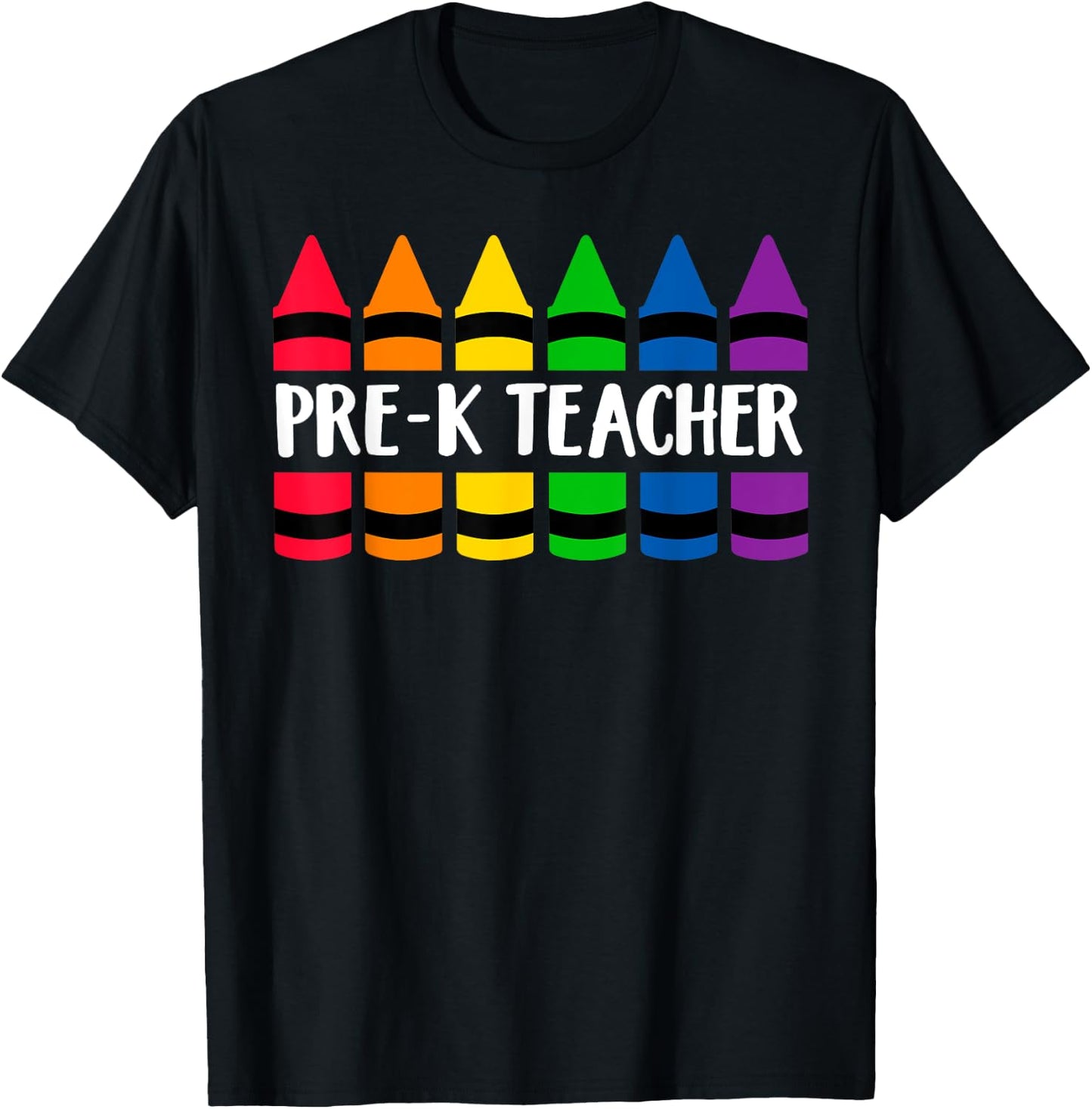 Pre-K Teacher Crayon - CRAY Teacher Women T-Shirt - T-Shirt | Black