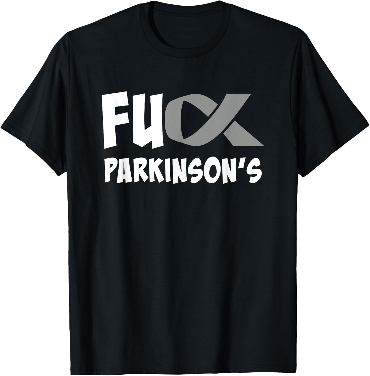 Parkinson's Disease Awareness Month Fuck Parkinson's T-Shirt - T-Shirt | Black