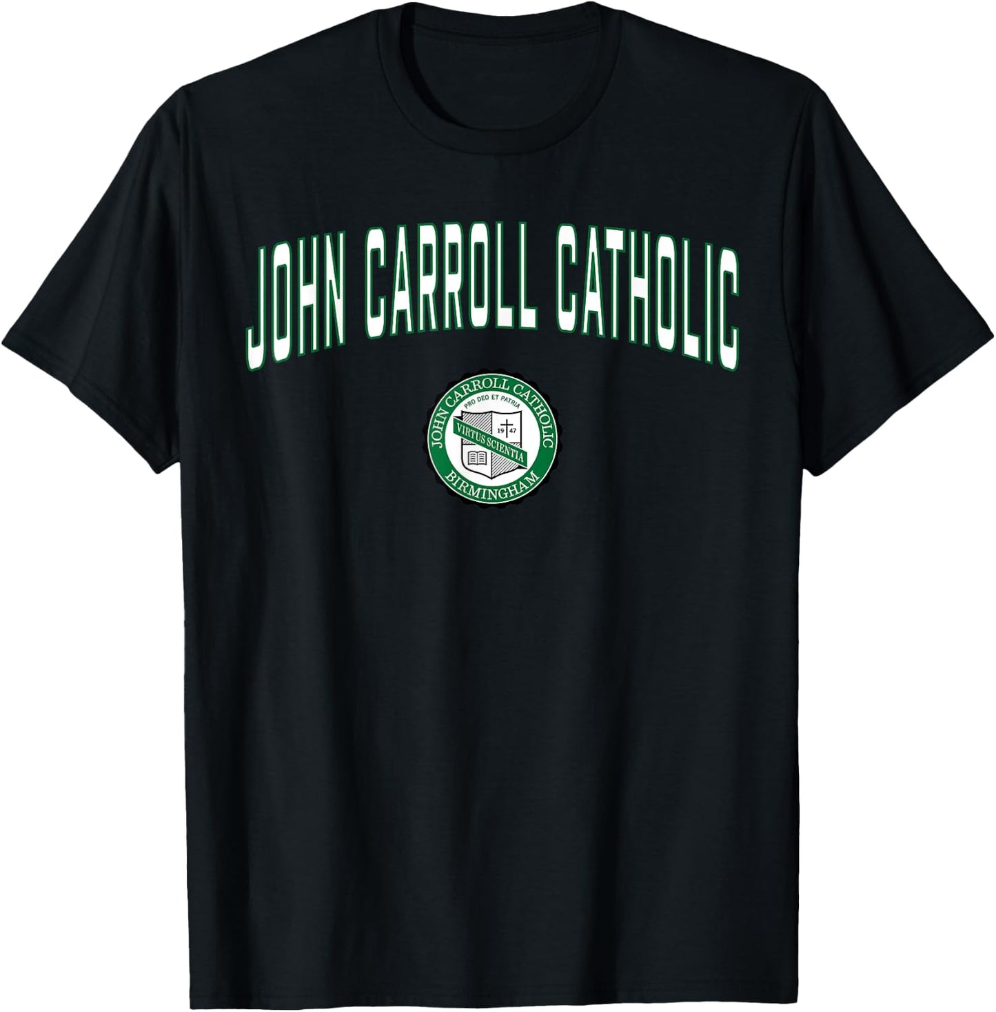 John Carroll Catholic High School Cavaliers T-Shirt - T-Shirt | Black