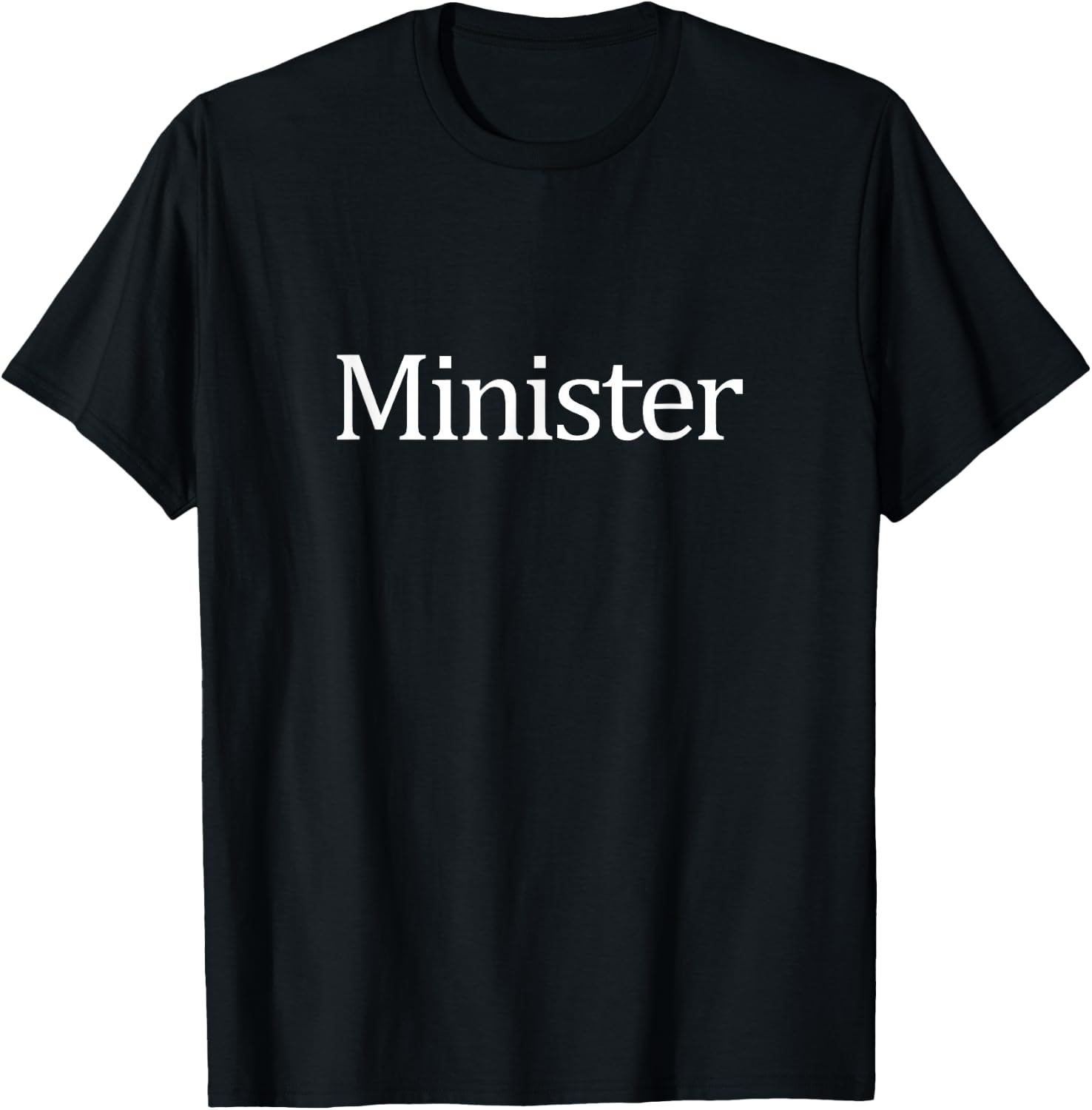 Minister T-Shirt - T-Shirt | Black