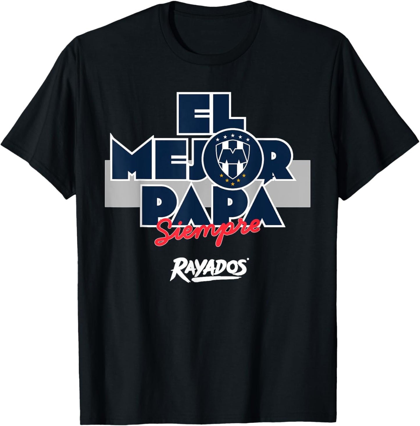 Monterrey Rayados Sports Collection this Father's Day! T-Shirt - T-Shirt | Black