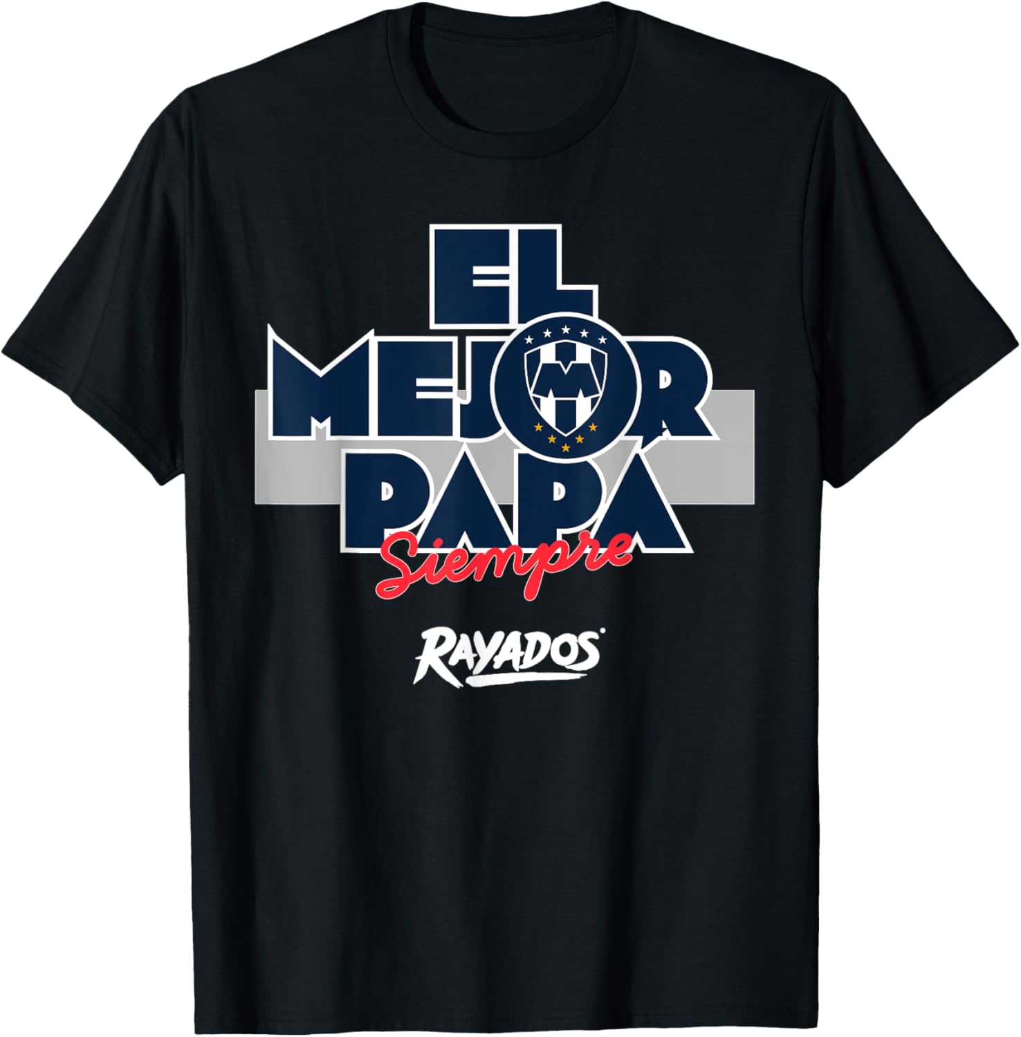 Monterrey Rayados Sports Collection this Father's Day! T-Shirt - T-Shirt | Black