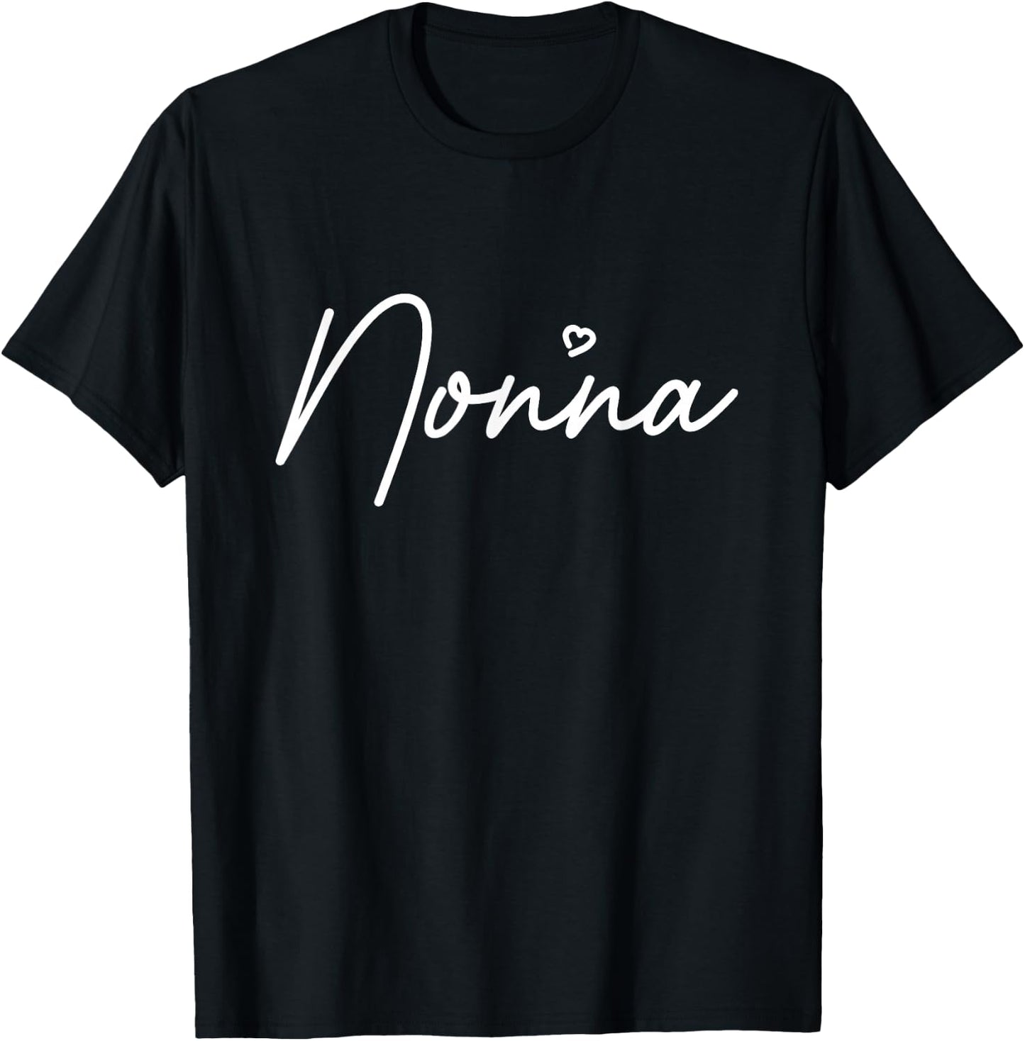 Women's Nonna Cute in Italian Grandma Small T-Shirt - T-Shirt | Black