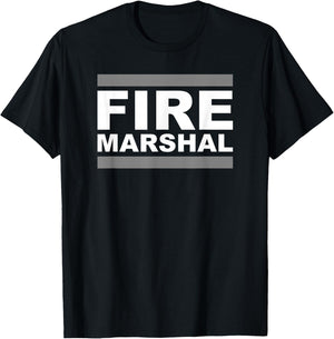 Fire Marshal T-Shirt - T-Shirt | Black