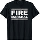 Fire Marshal T-Shirt - T-Shirt | Black