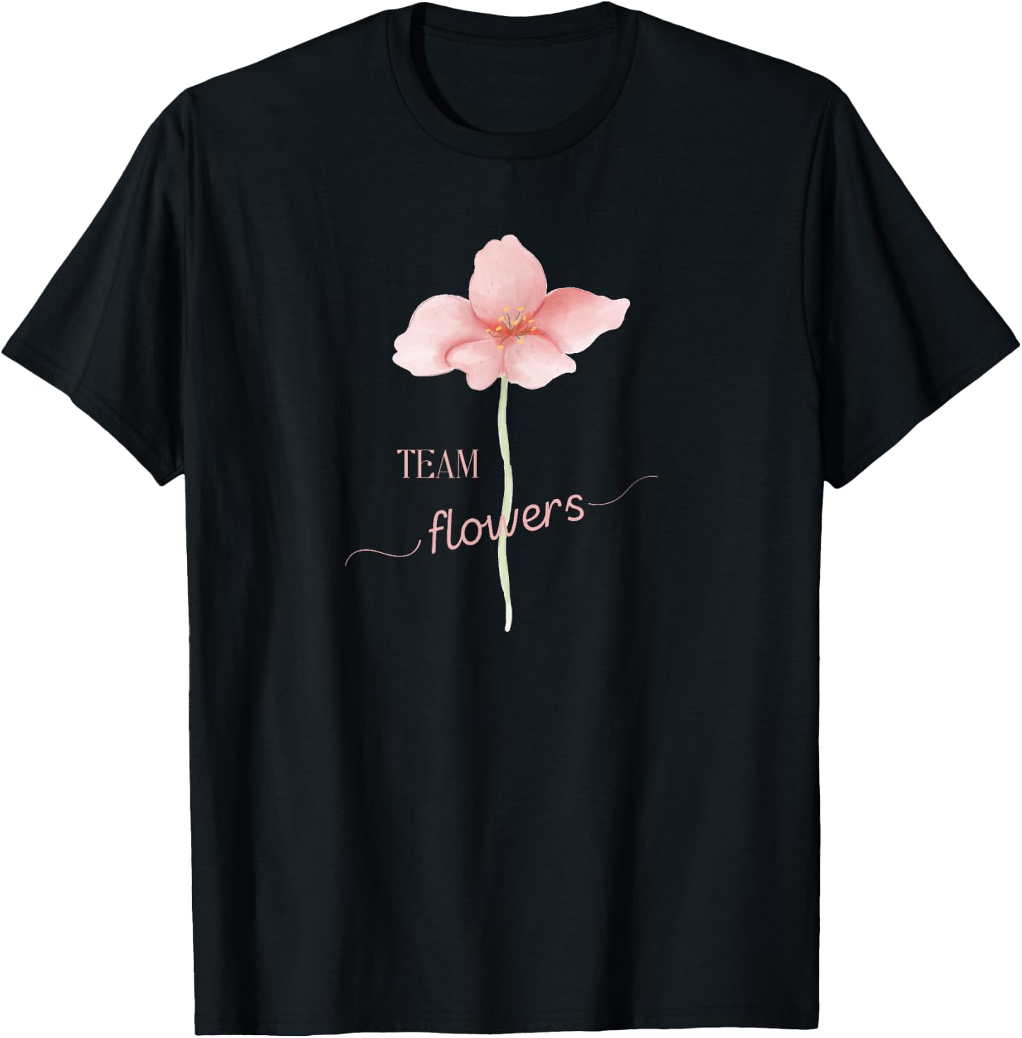 Team Flowers Nutcracker Ballet Christmas Dew Drop Waltz T-Shirt - T-Shirt | Black