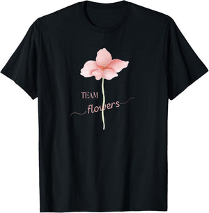 Team Flowers Nutcracker Ballet Christmas Dew Drop Waltz T-Shirt - T-Shirt | Black