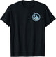 North Jetty Beach Big Wave Surf Club, surfing graphic T-Shirt - T-Shirt | Black
