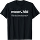 Moonchild Definition Moon Child Moon Aesthetic T-Shirt - T-Shirt | Black